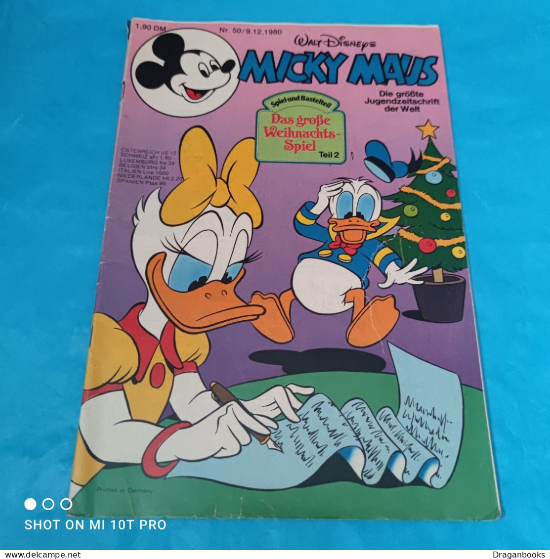 Micky Maus Nr. 50 - 9.12.1980 - Walt Disney