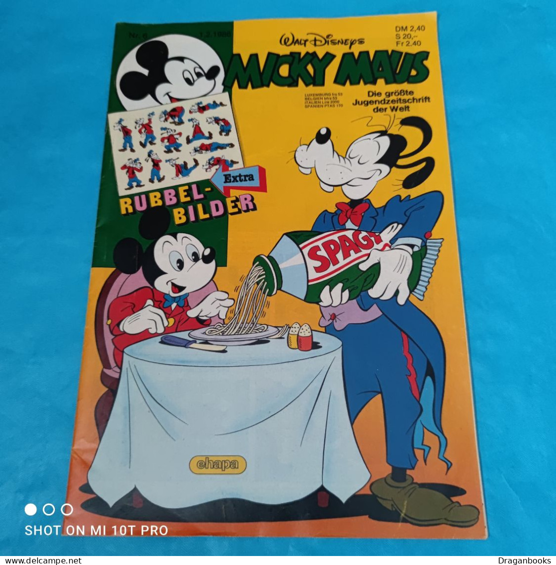 Micky Maus Nr. 6 - 1.2.1986 - Walt Disney