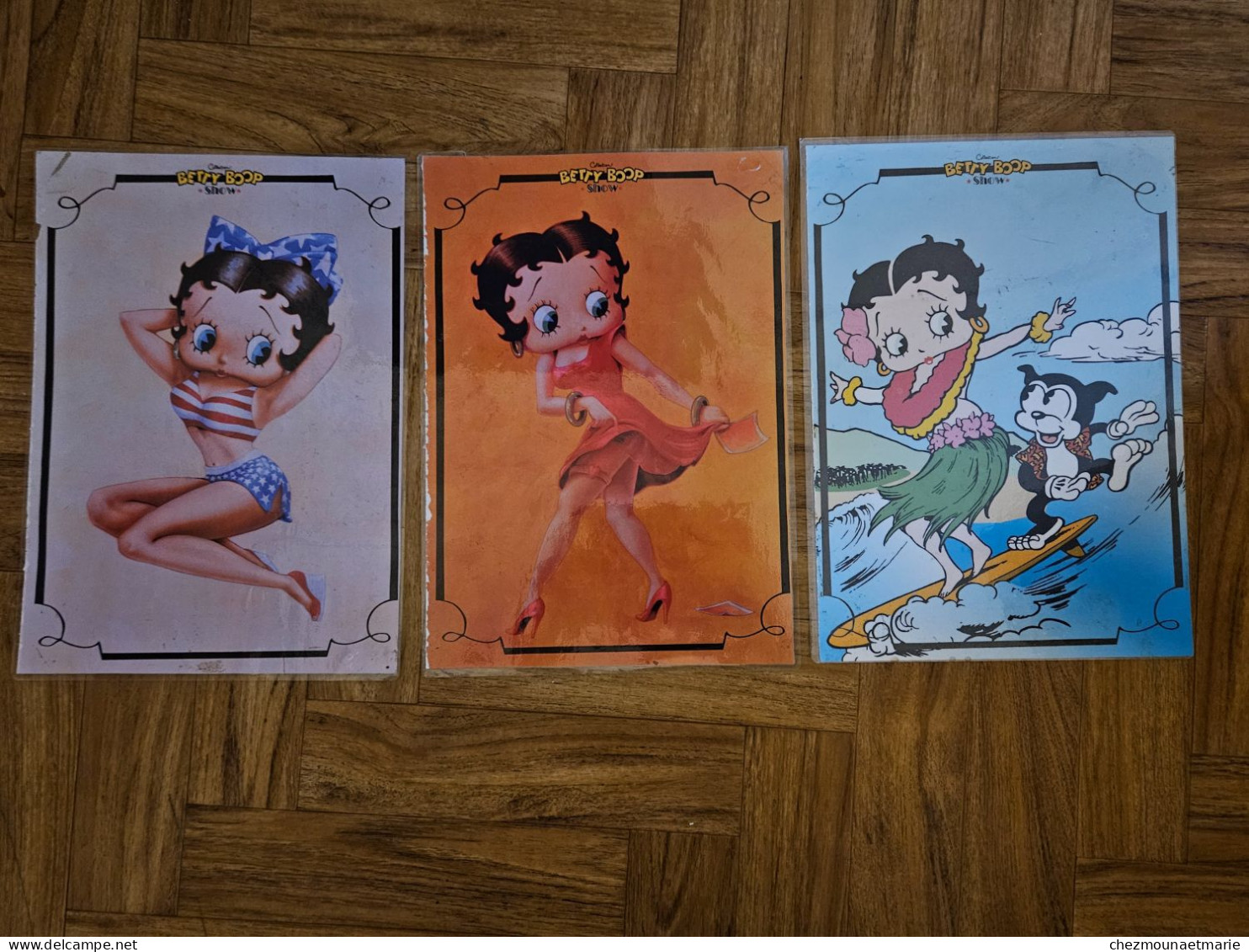 LOT DE 3 IMAGES BETTY BOOP Format A4 LOT2 - Fumetti & Mangas (altri Lingue)