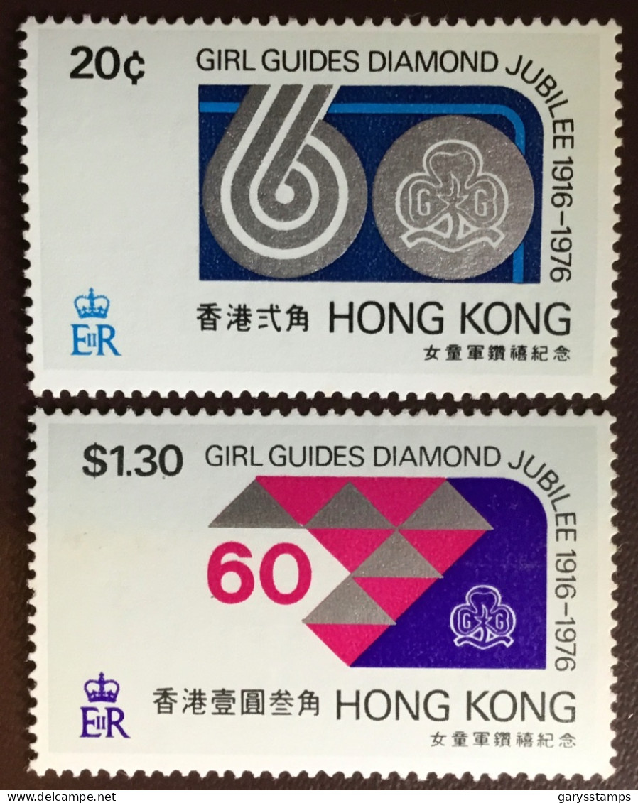 Hong Kong 1976 Girl Guides Diamond Jubilee MNH - Nuovi