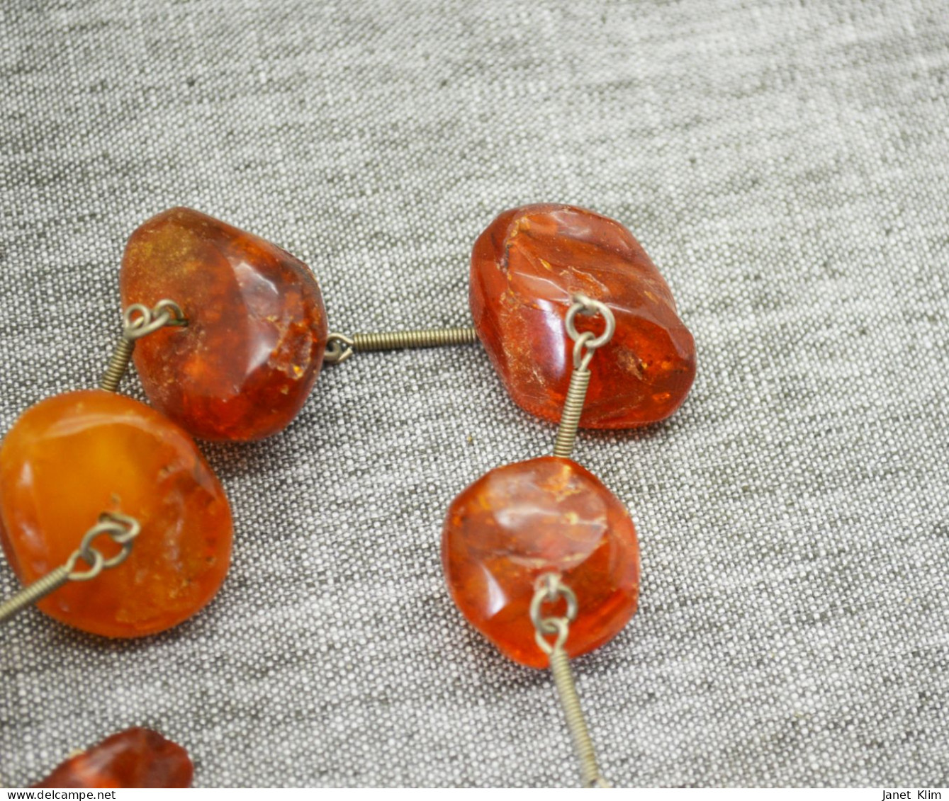 Vintage Amber Beads 44 Gr - Colliers/Chaînes