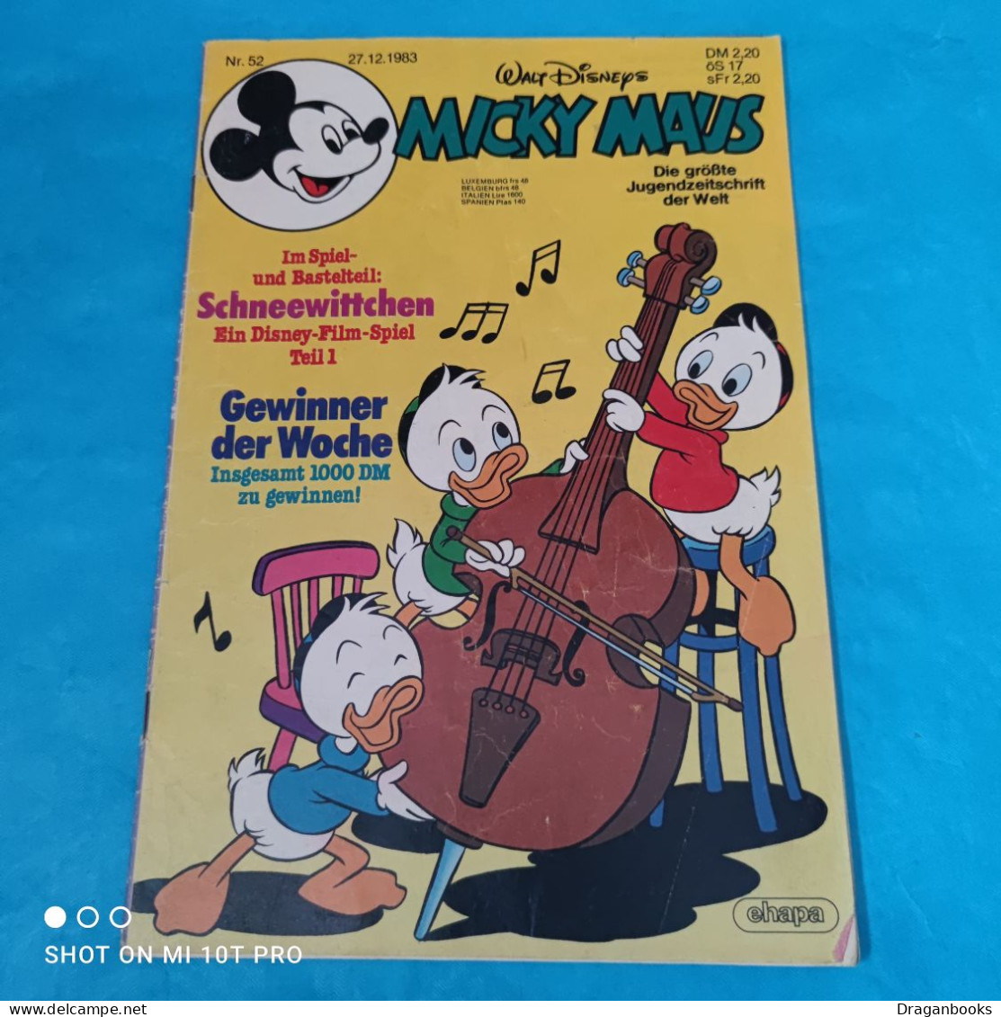 Micky Maus Nr. 52 - 27.12.1983 - Walt Disney