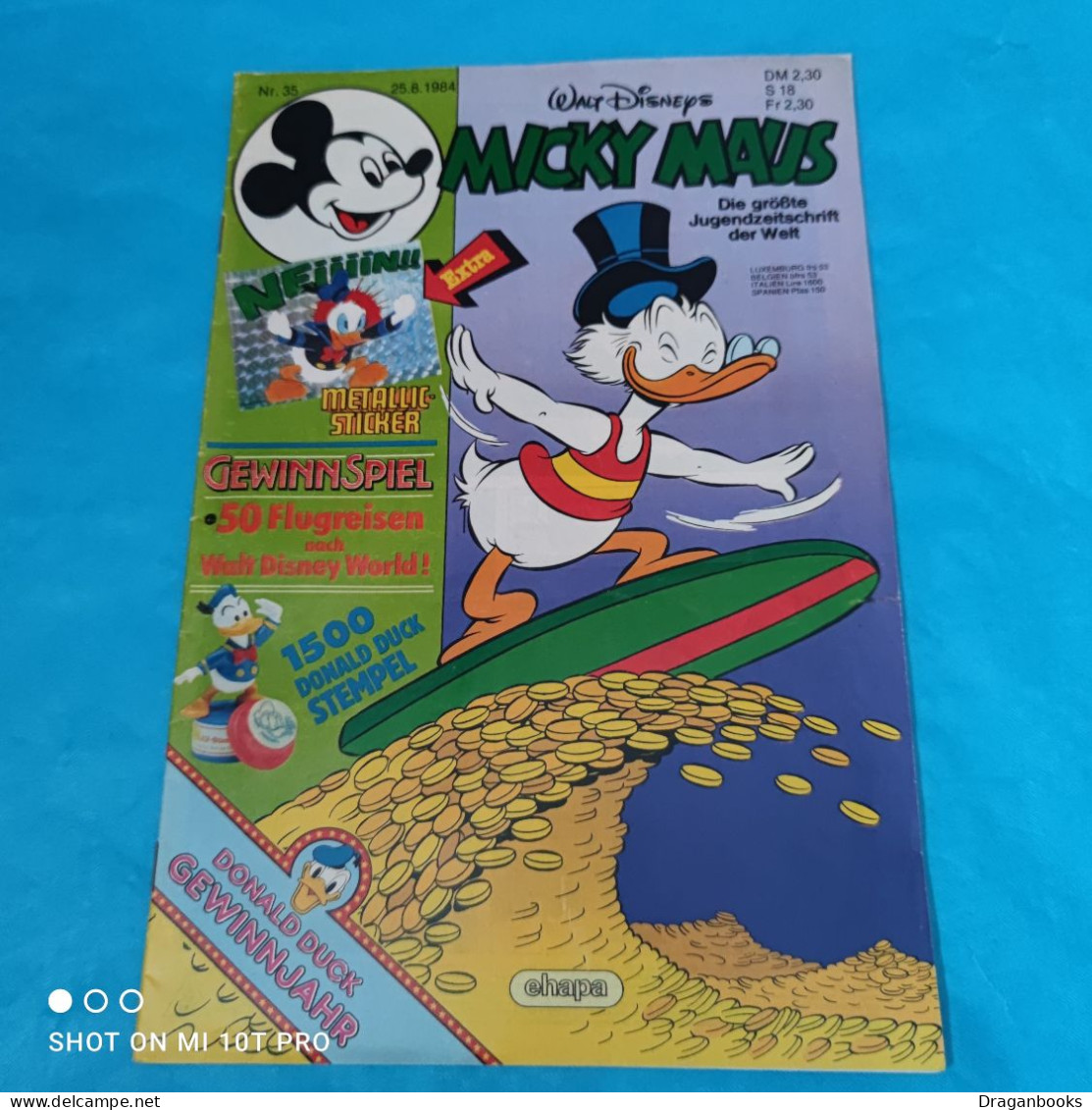 Micky Maus Nr. 35 - 25.8.1984 - Walt Disney