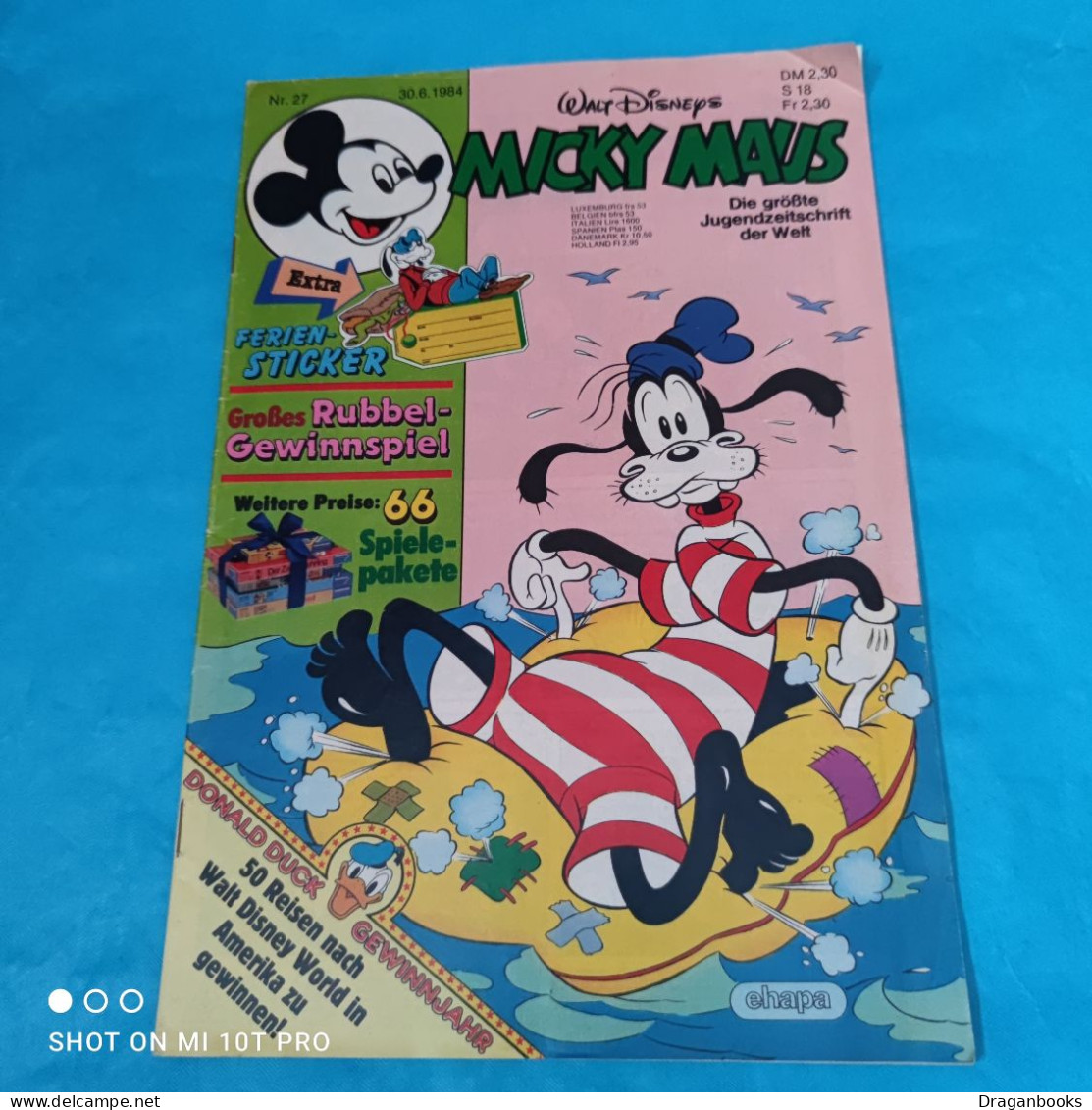 Micky Maus Nr. 27 - 30.6.1984 - Walt Disney
