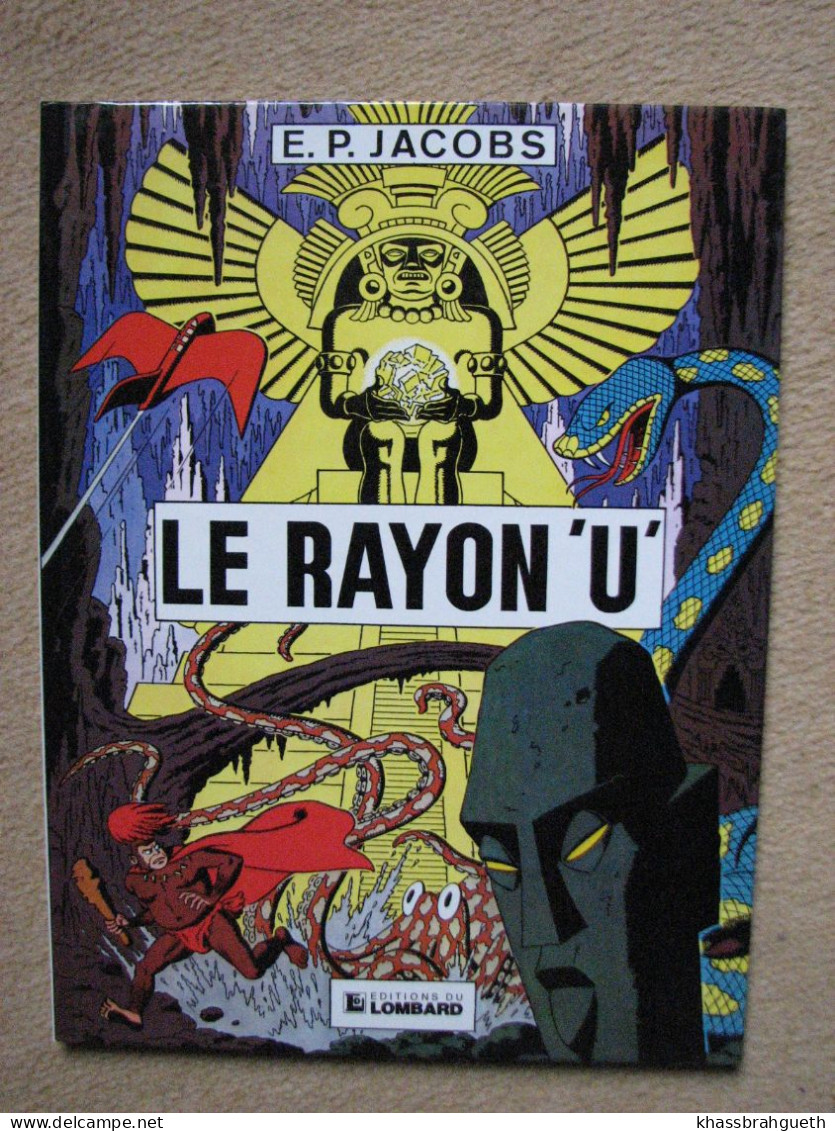 EP JACOBS - LE RAYON U - EDITIONS DU LOMBARD (1982) - Jacobs E.P.