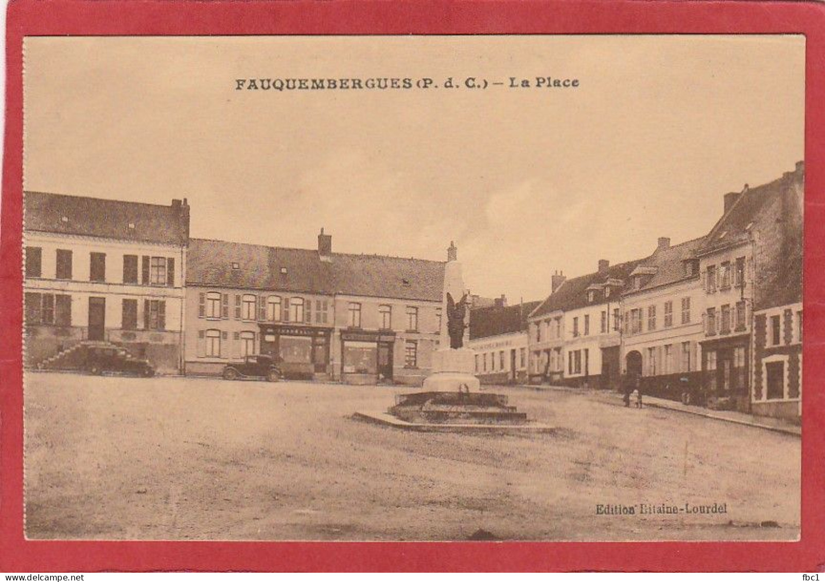 Pas De Calais - Fauquembergues - La Place - Fauquembergues