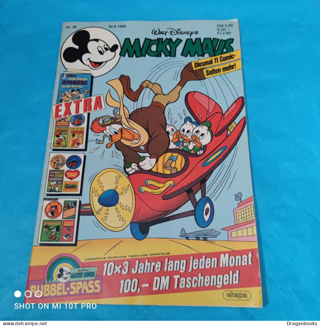 Micky Maus Nr. 36 - 30.8.1989 - Walt Disney