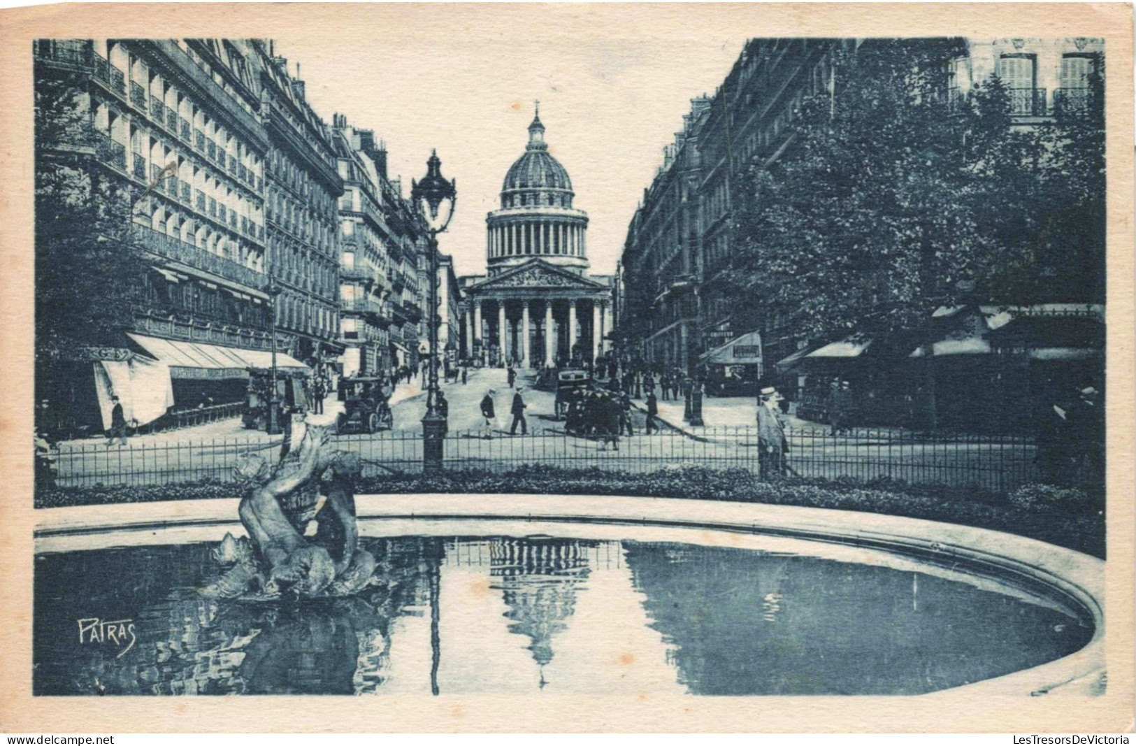 FRANCE - Paris - La Rue Soufflot Et Le Panthéon - Carte Postale Ancienne - Places, Squares