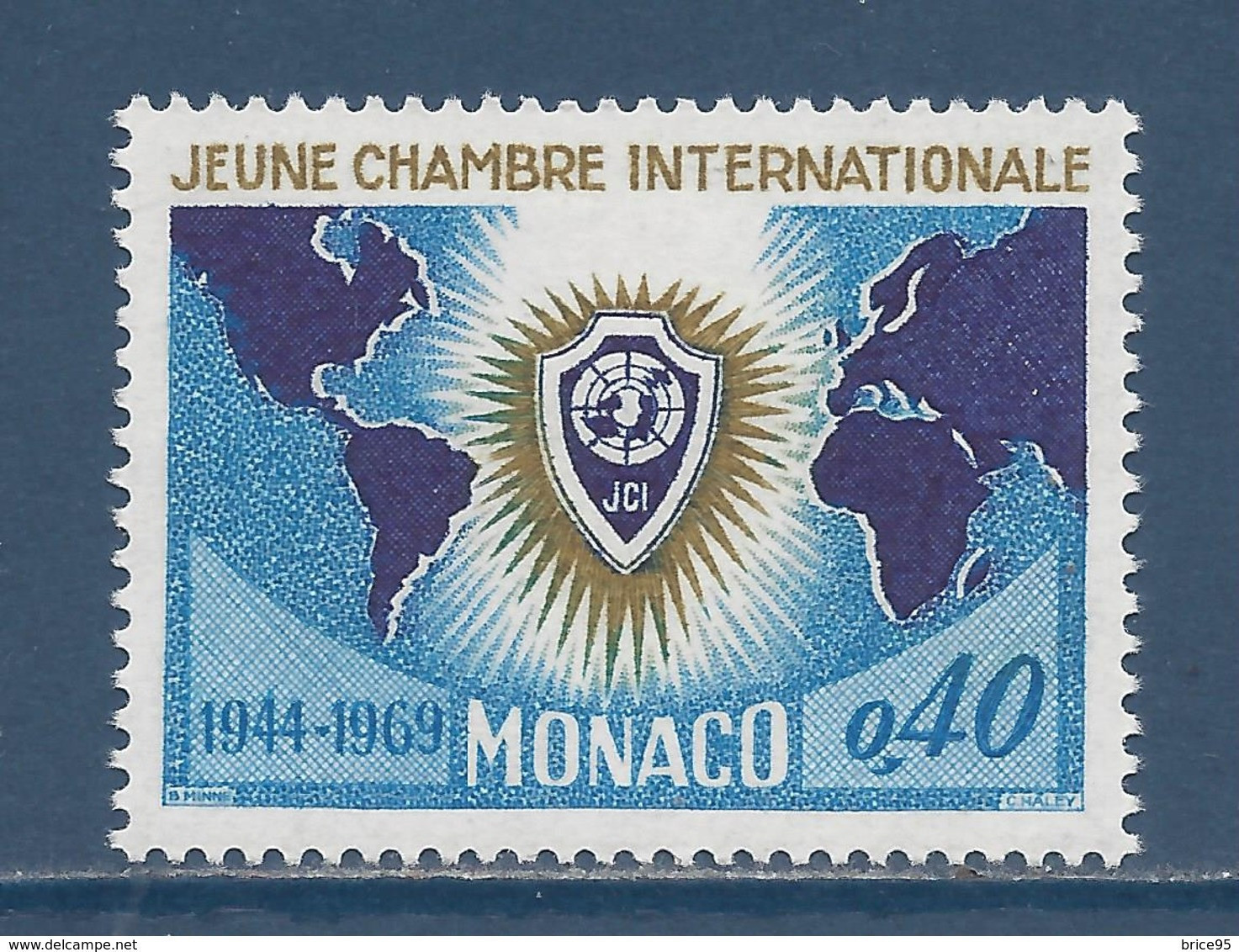 Monaco - YT N° 808 ** - Neuf Sans Charnière - 1969 - Neufs