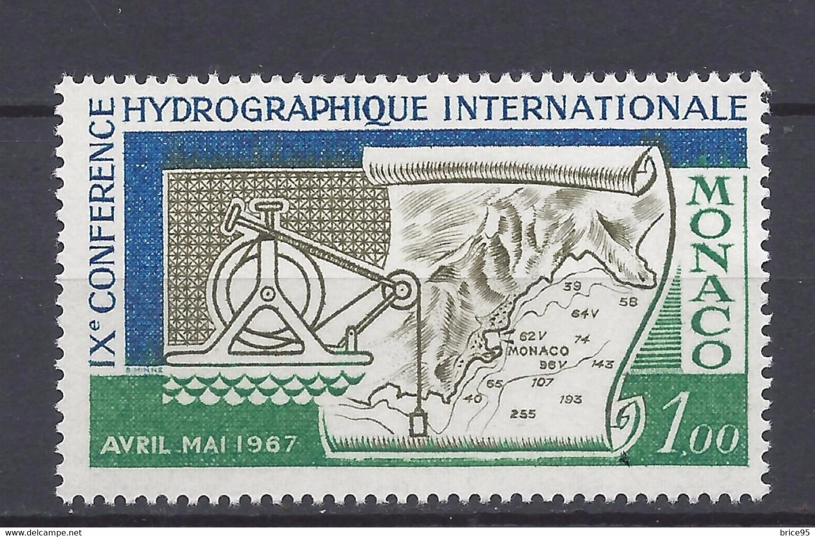 Monaco - YT N° 731 ** - Neuf Sans Charnière - 1967 - Unused Stamps