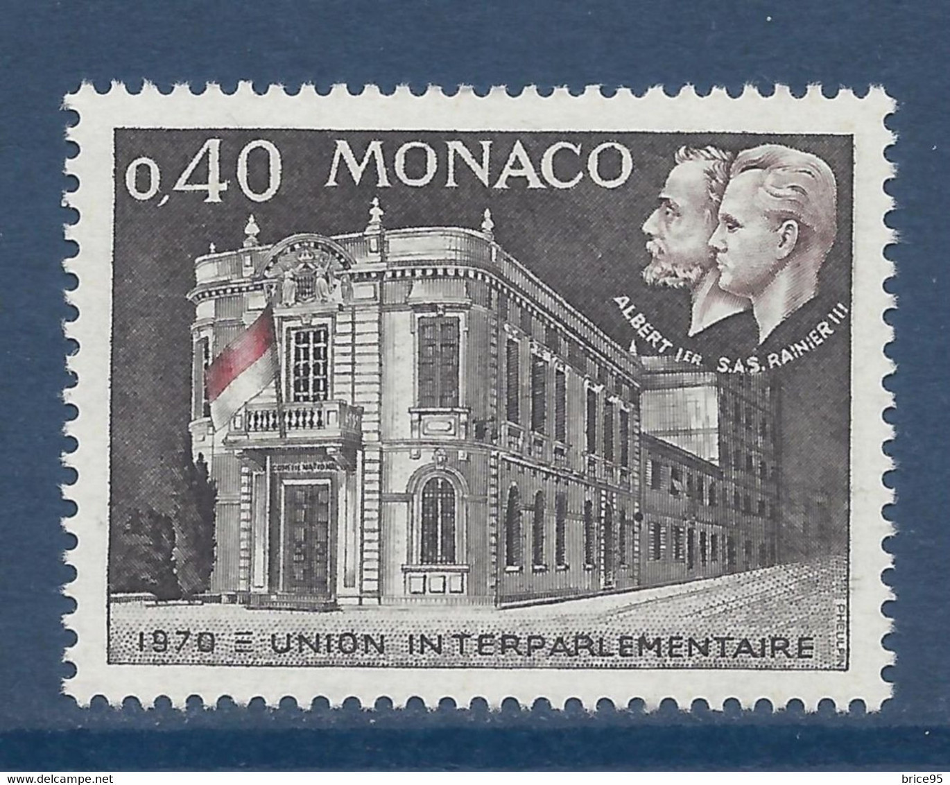 Monaco - YT N° 828 ** - Neuf Sans Charnière - 1970 - Unused Stamps