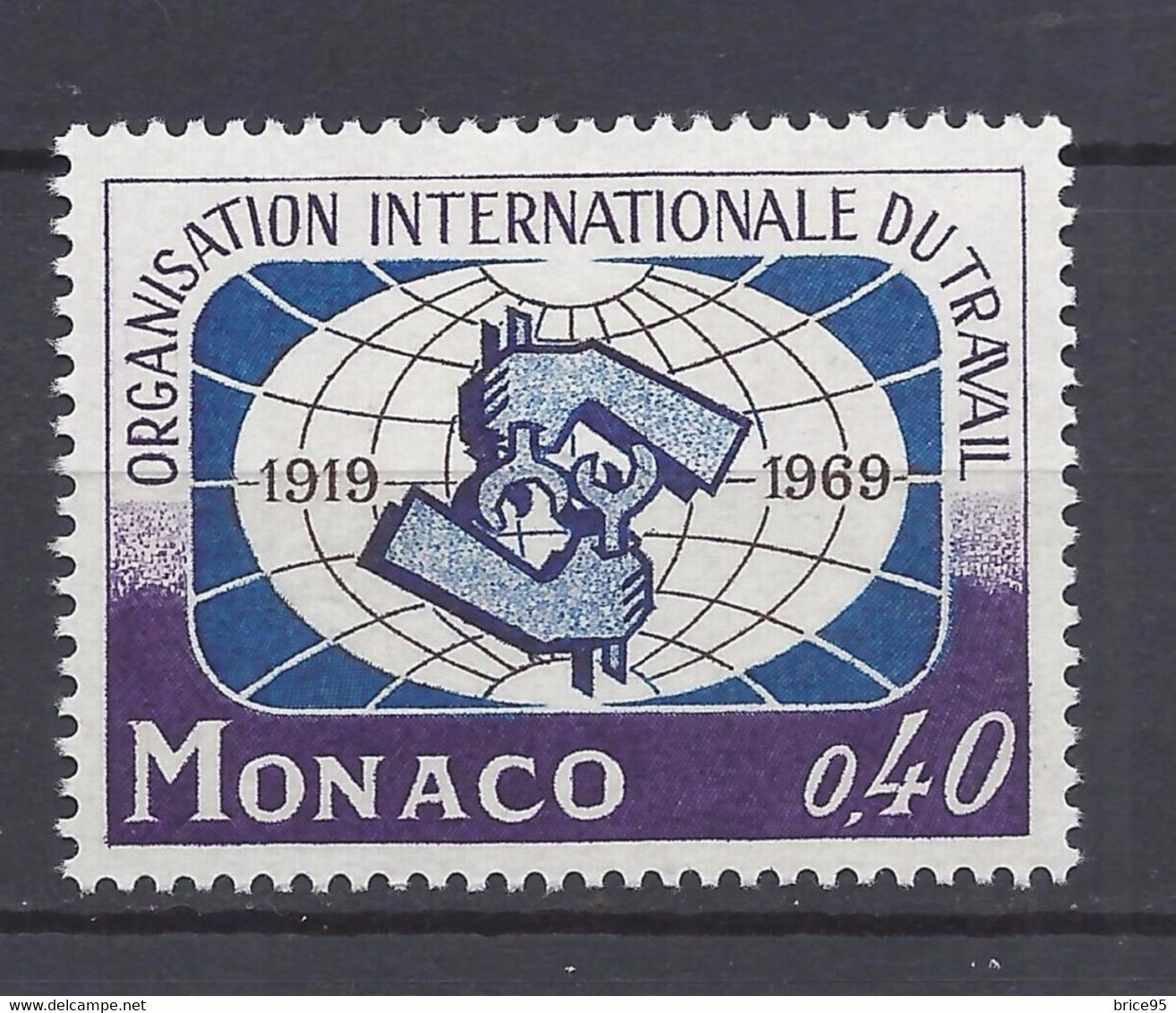 Monaco - YT N° 806 ** - Neuf Sans Charnière - 1969 - Unused Stamps