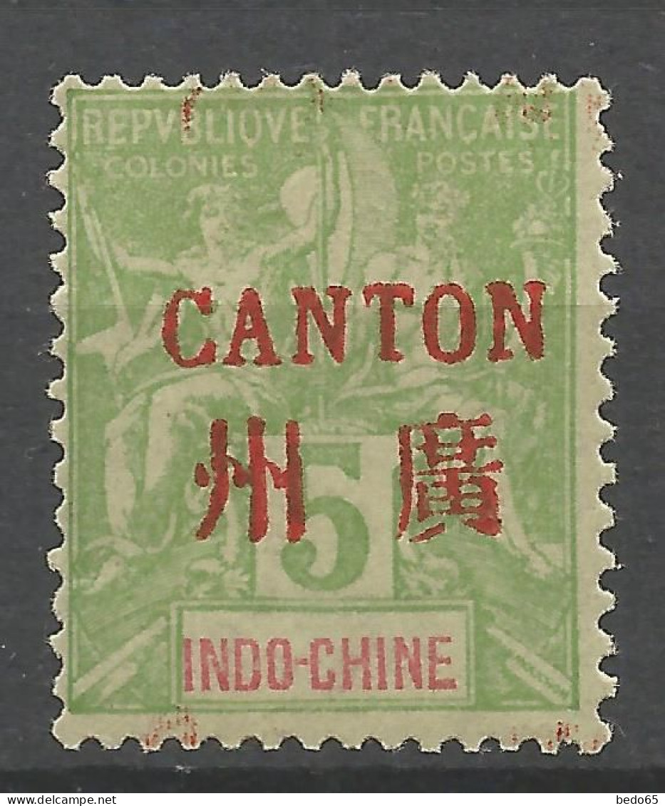 CANTON N° 5 NEUF*  CHARNIERE  / Hinge  / MH - Unused Stamps