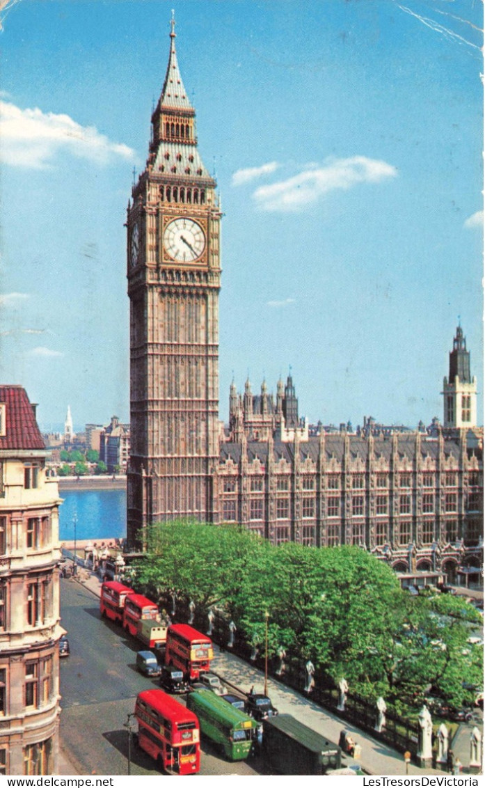 ROYAUME UNI - London - Big Ben - Animé - Colorisé - Carte Postale Ancienne - Autres & Non Classés