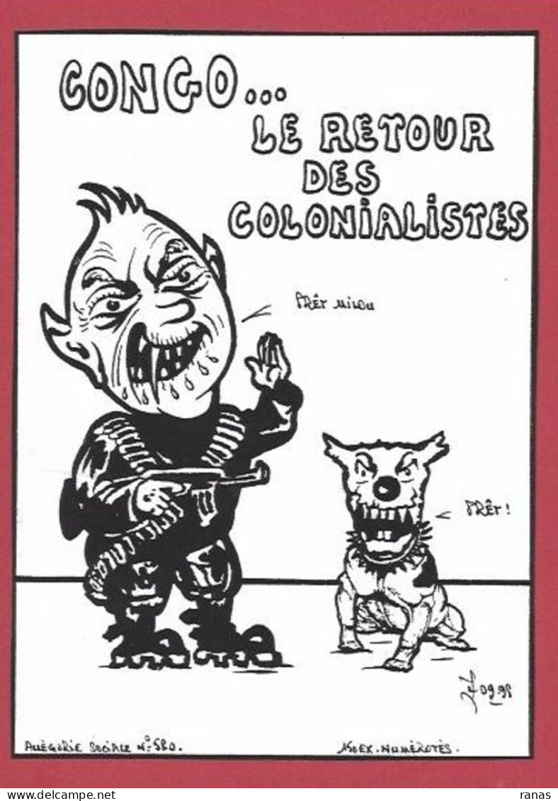 CPM Hérgé Tintin Vu Par Jihel Tirage Signé 150 Exemplaires Numérotés Signés Draguignan Antisémitisme - Hergé