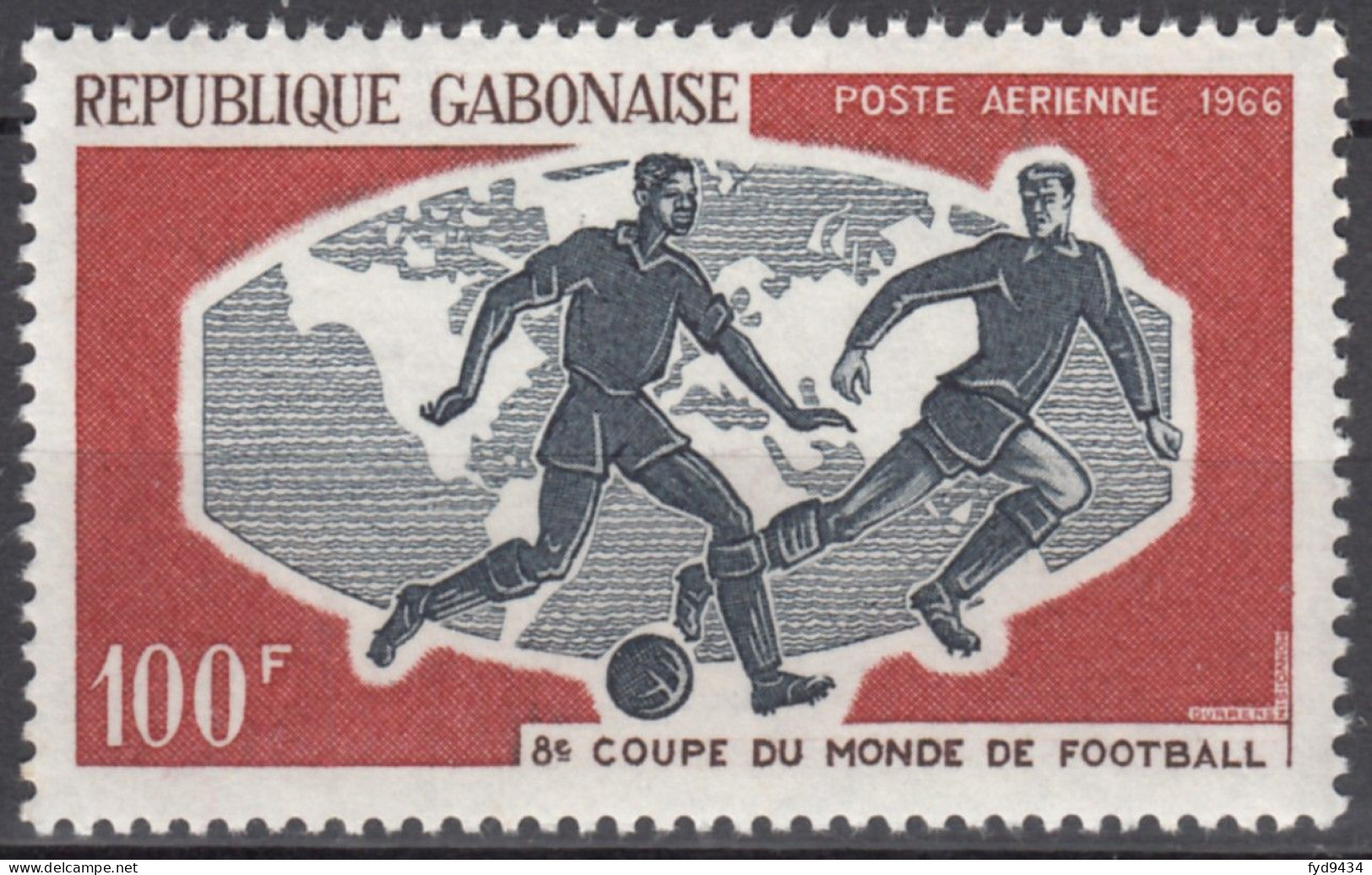 PA N° 47 Du Gabon - X X - ( E 1681 ) - 1966 – Engeland