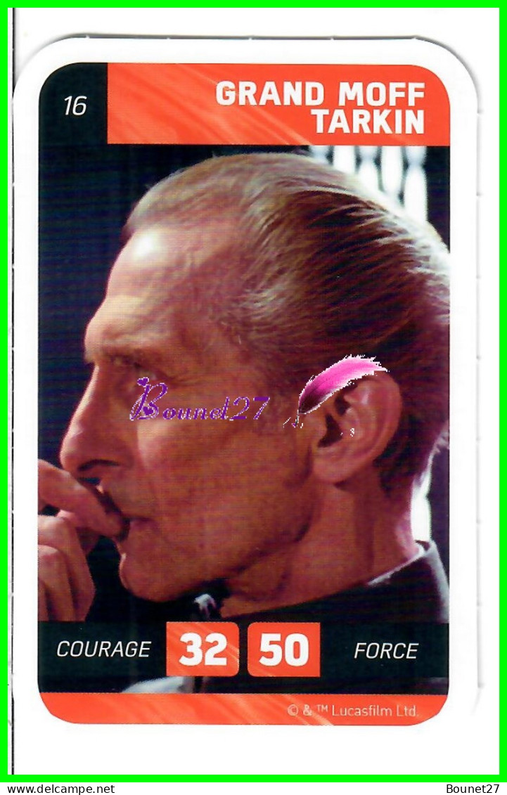 Carte Leclerc " STAR WARS " 2018 - N° 16 GRAND MOFF TARKIN - Star Wars