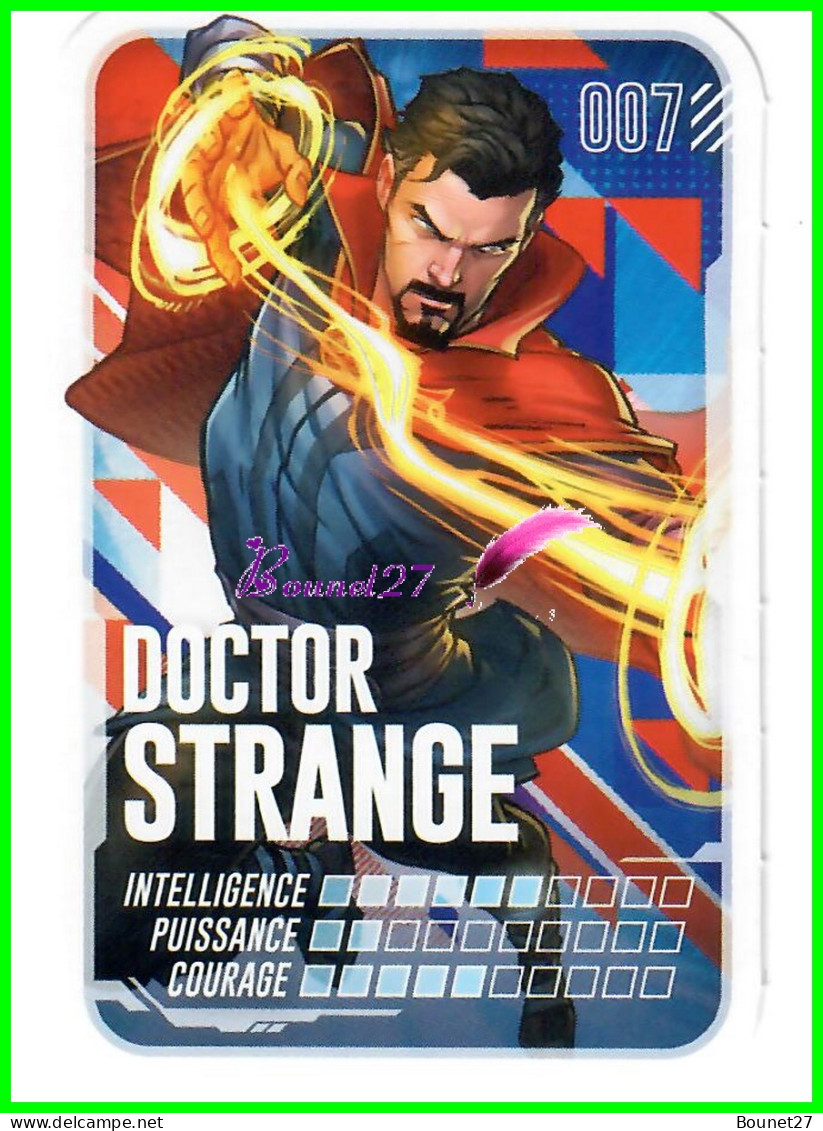 Carte Leclerc " MARVEL " 2022 - N° 7 DOCTEUR STRANGE - Marvel