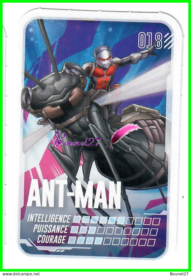 Carte Leclerc " MARVEL " 2022 - N° 18 ANT MAN - Marvel