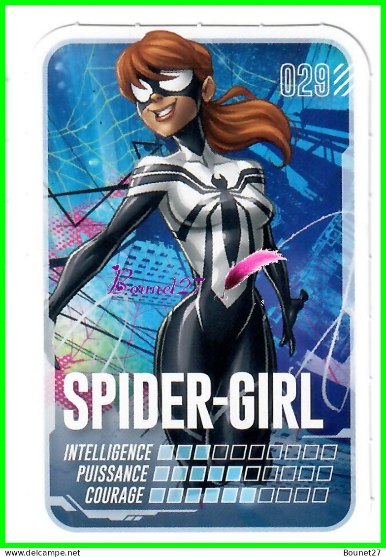 Carte Leclerc " MARVEL " 2022 - N° 29 SUPER GIRL - Marvel