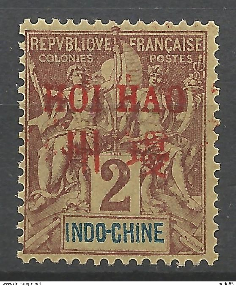 HOI-HAO N° 2 NEUF* TRACE DE CHARNIERE / Hinge  / MH - Unused Stamps