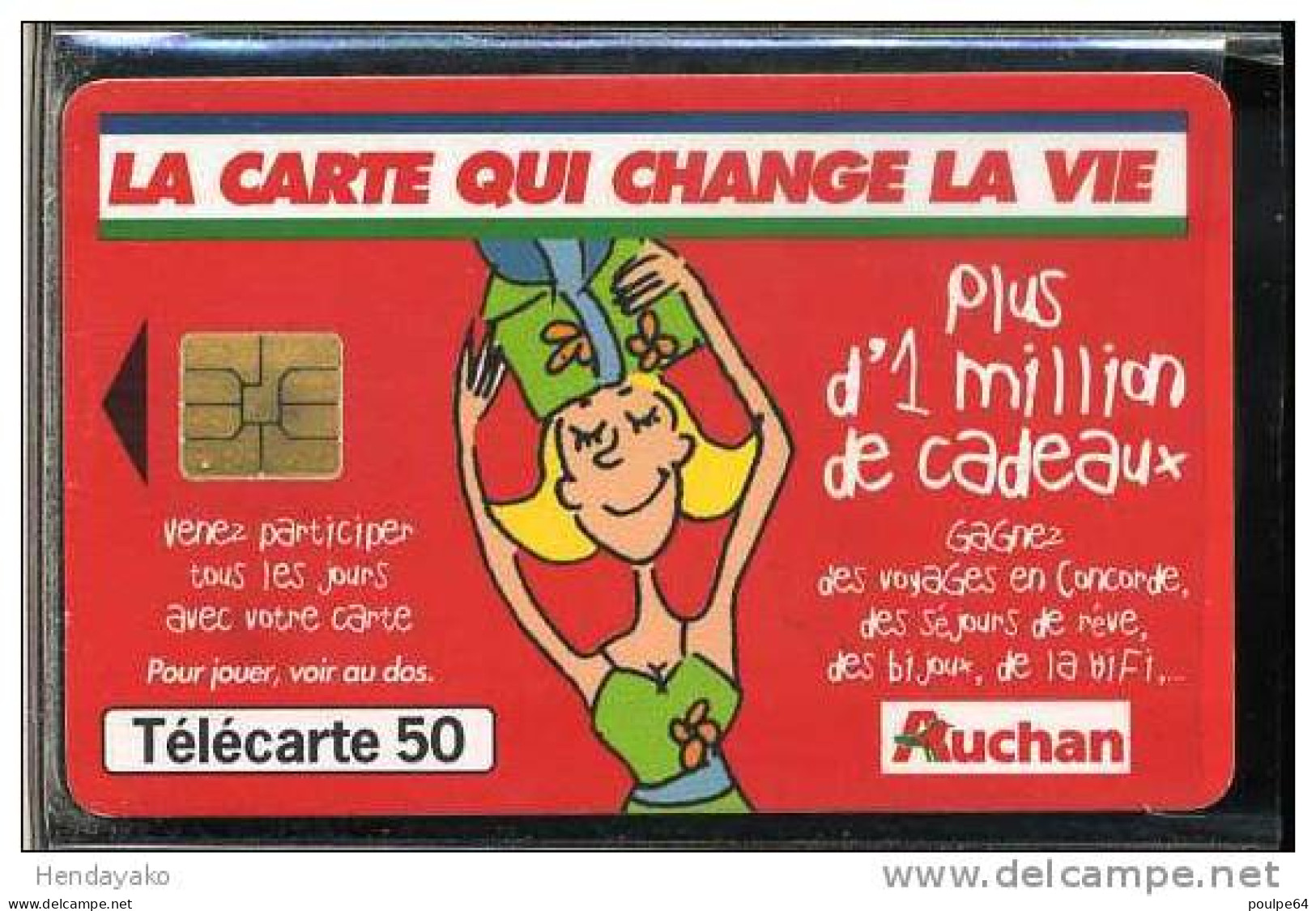 F1014A  09/1999 AUCHAN ROUGE   50 SO3  T2G - 1999