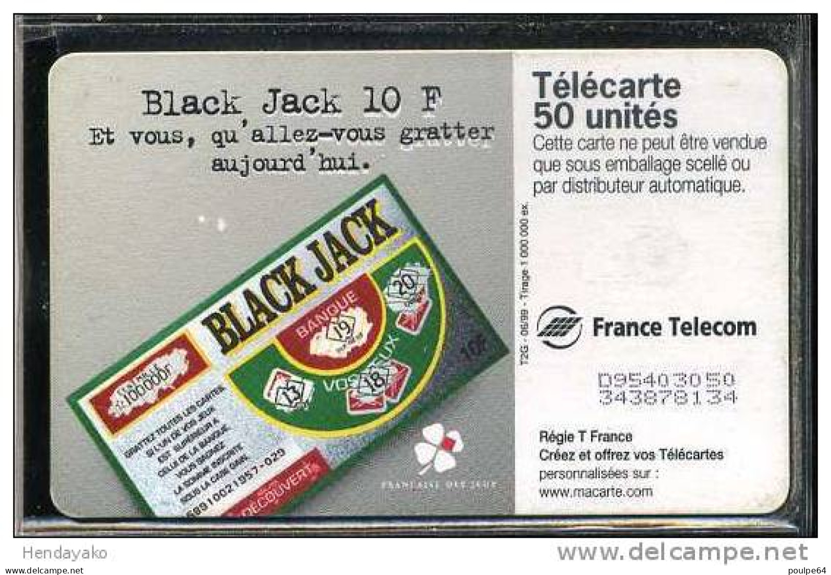 F0982  06/1999 BLACK JACK  50 OB2 - 1999