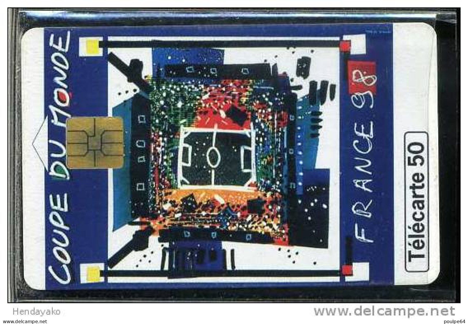 F0846   04/1998 WC98 AFFICHE COUPE DU MONDE  50 SO3 T2G - 1998