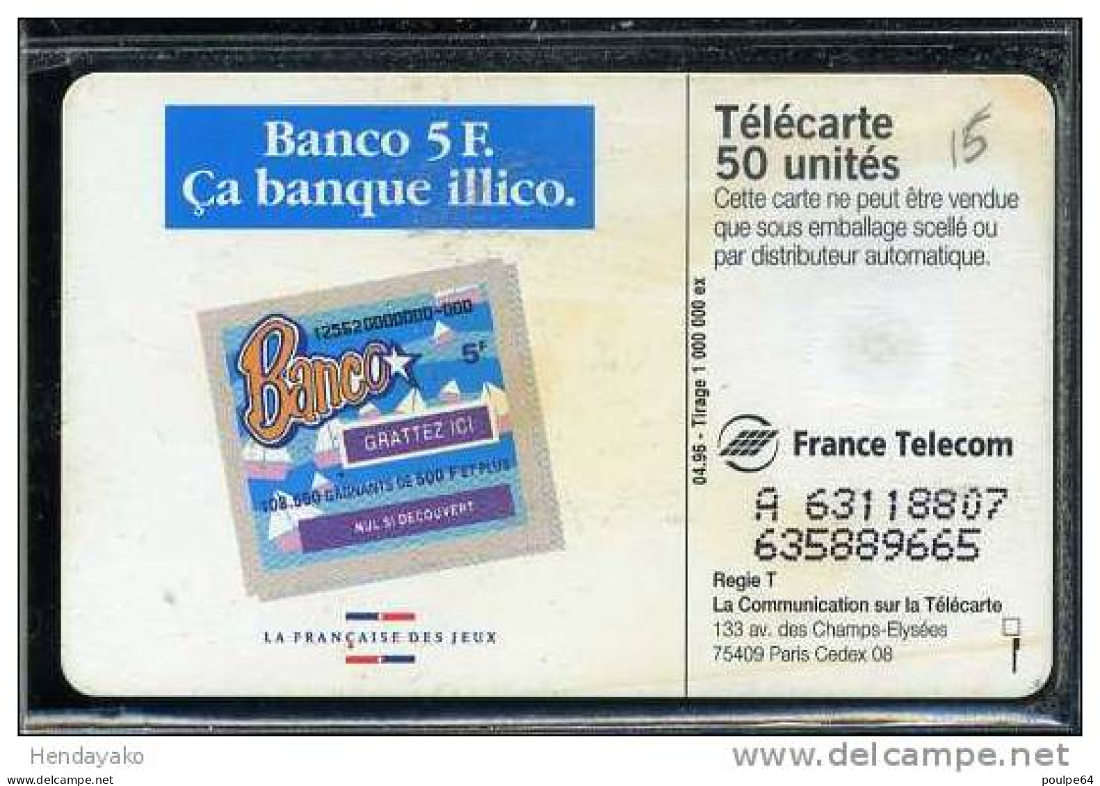 F0638  04/1996 BANCO  50 SO3 - 1996