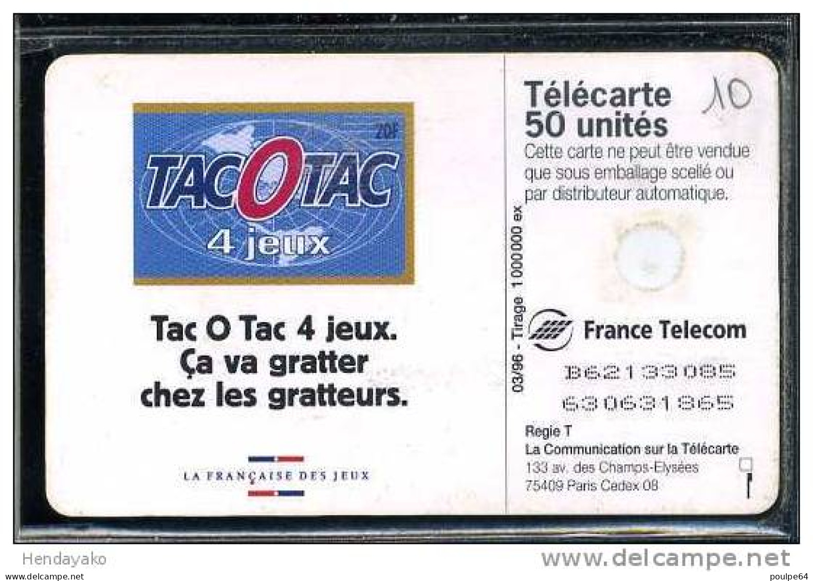 F0631  03/1996 TACOTAC  50 GEM - 1996