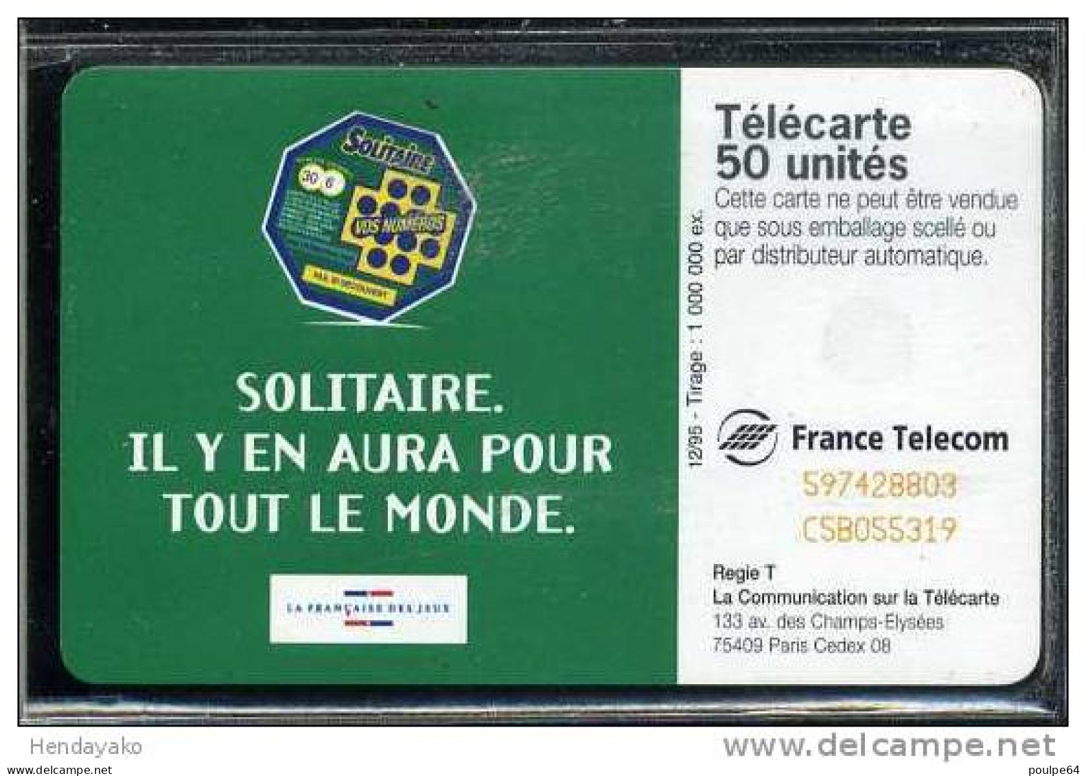 F0608  12/1995 SOLITAIRE  50 SC7 - 1995