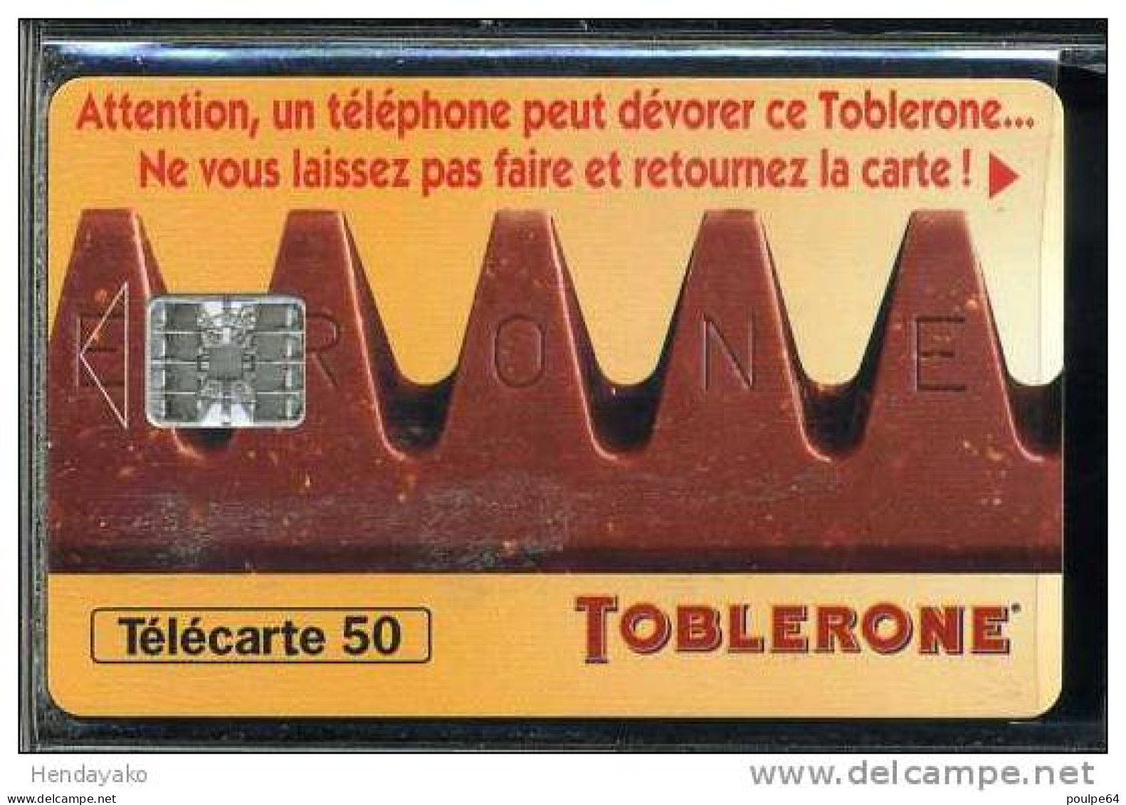 F0592  09/1995 TOBLERONE  50 SC7 - 1995