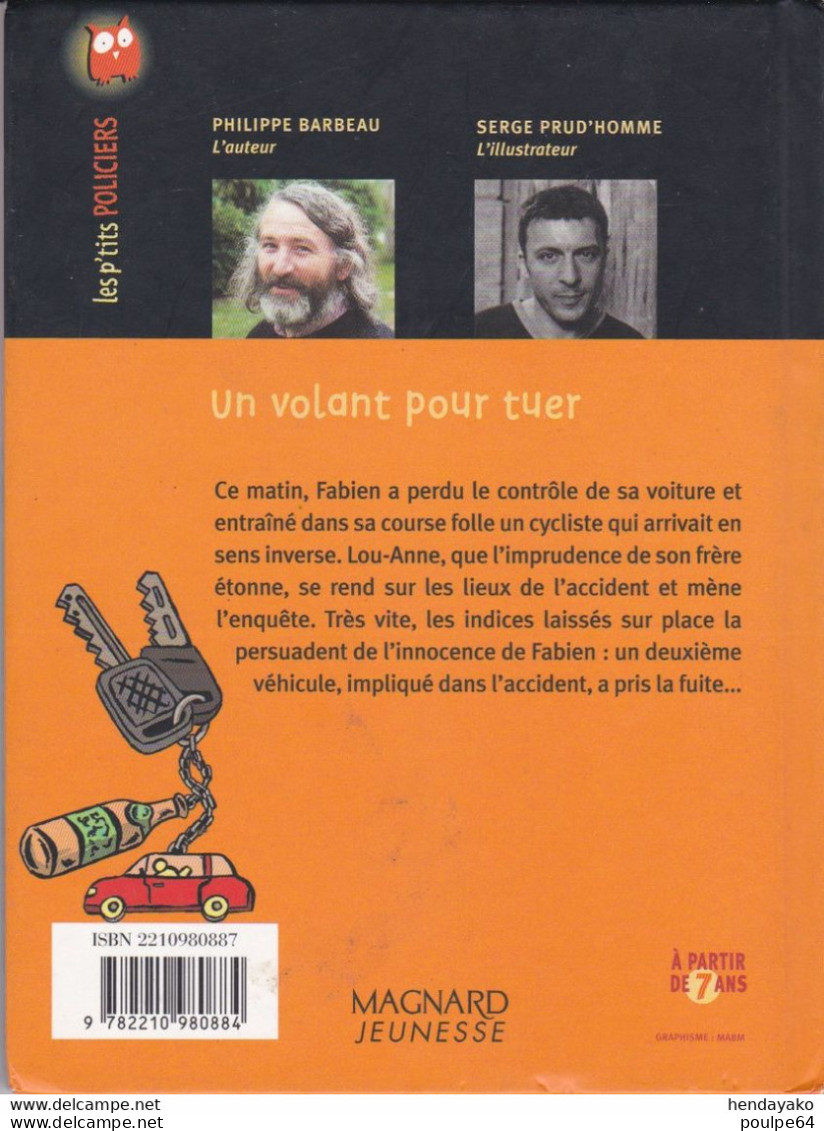 Un Volant Pour Tuer - - Bibliotheque De La Jeunesse