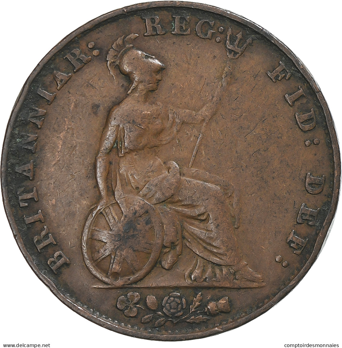 Grande-Bretagne, Victoria, 1/2 Penny, 1851, TB+, Cuivre, KM:726 - C. 1/2 Penny