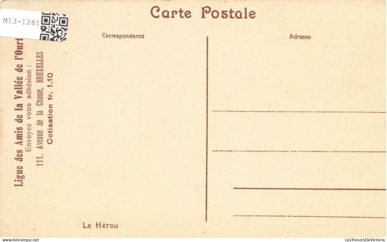BELGIQUE - Le Hérou - Panorama - Carte Postale Ancienne - Autres & Non Classés