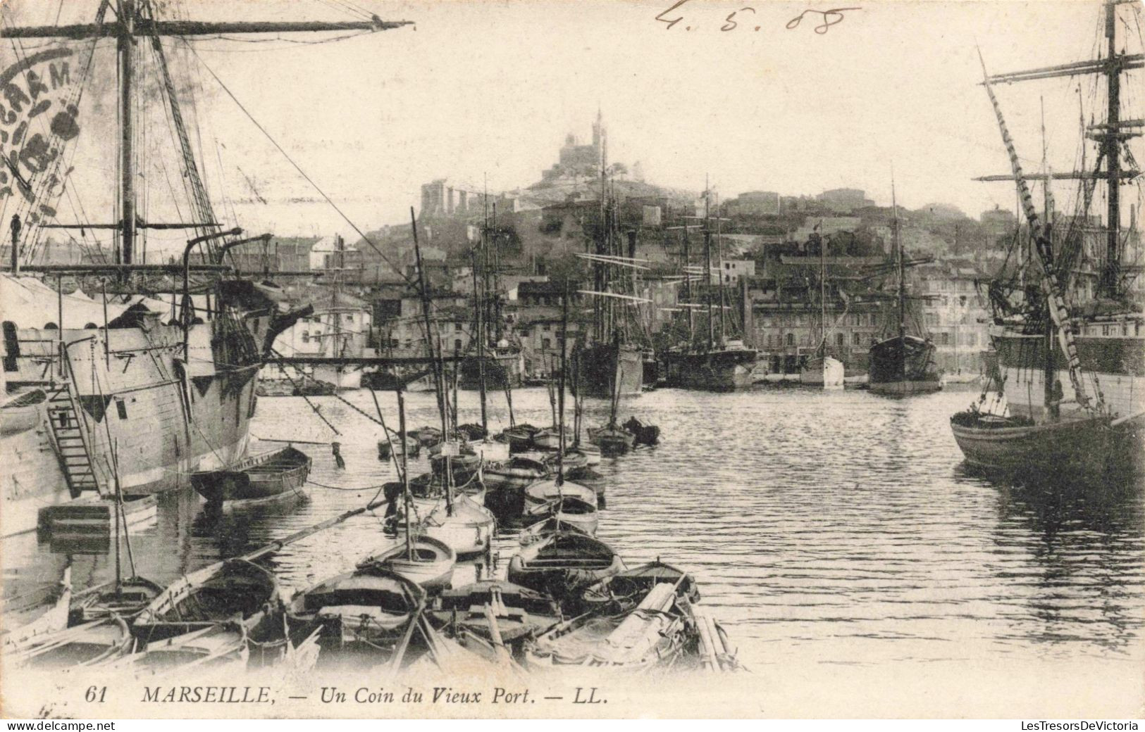 FRANCE - Marseille - Un Coin Du Vieux Port - LL - Carte Postale Ancienne - Vieux Port, Saint Victor, Le Panier