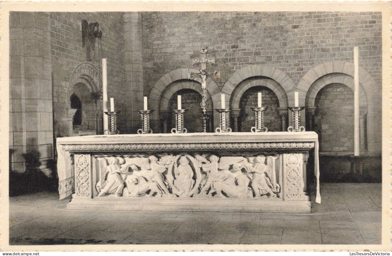 BELGIQUE - Abbaye Notre-Dame D'Orval - Le Maître-Autel De La Basilique - Carte Postale Ancienne - Other & Unclassified