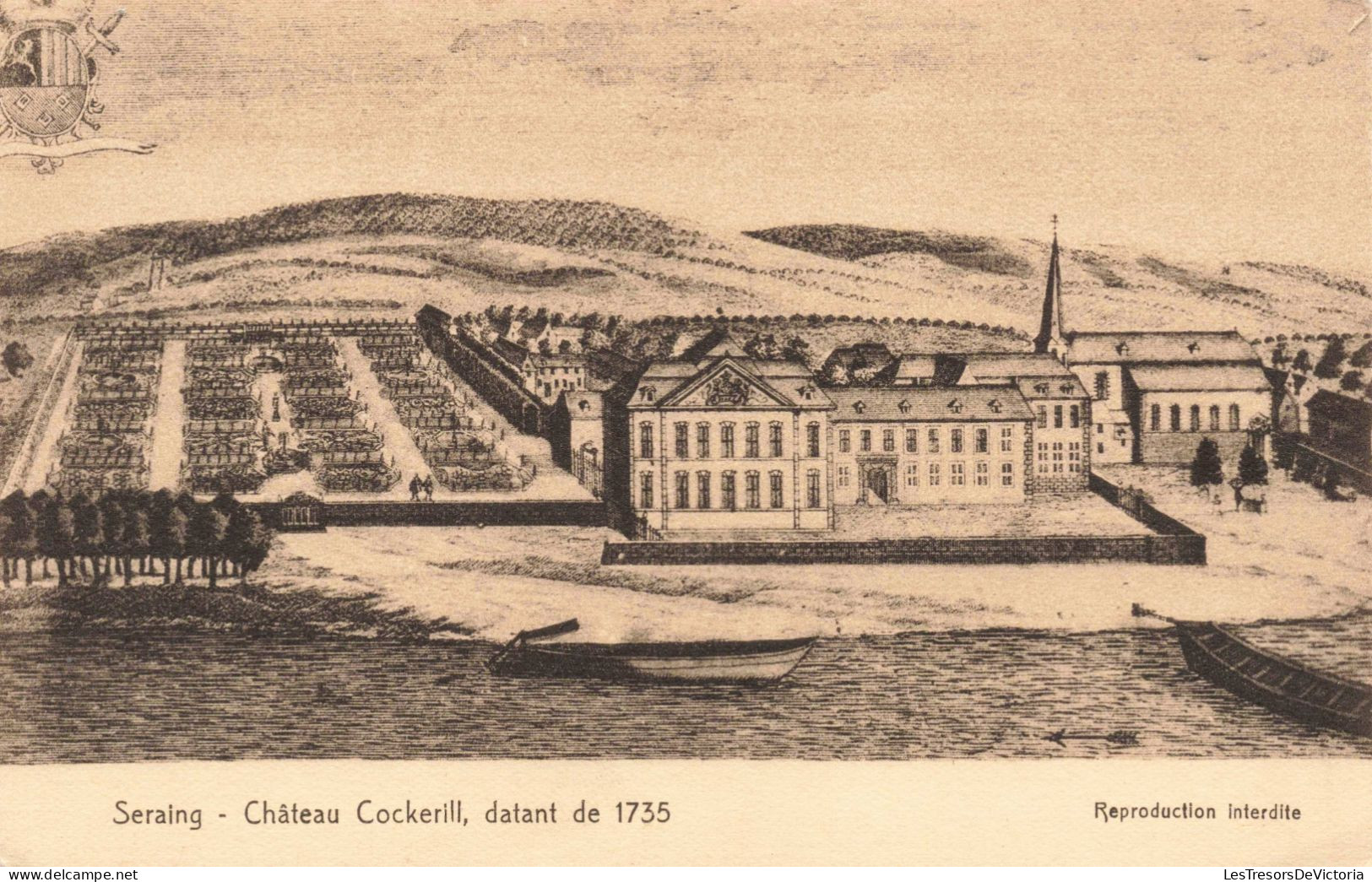 BELGIQUE - Seraing - Château Cockerill Datant De 1735 - Carte Postale Ancienne - Seraing