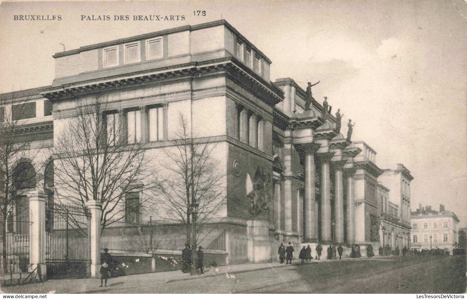 BELGIQUE - Bruxelles - Palais Des Beaux-arts - Carte Postale Ancienne - Musea