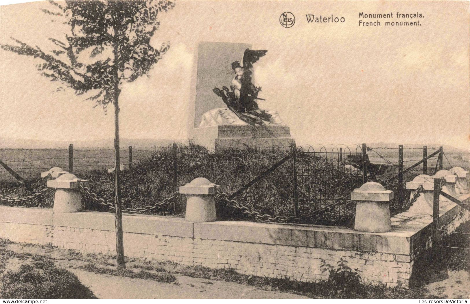BELGIQUE - Waterloo - Monument Français - Carte Postale Ancienne - Waterloo