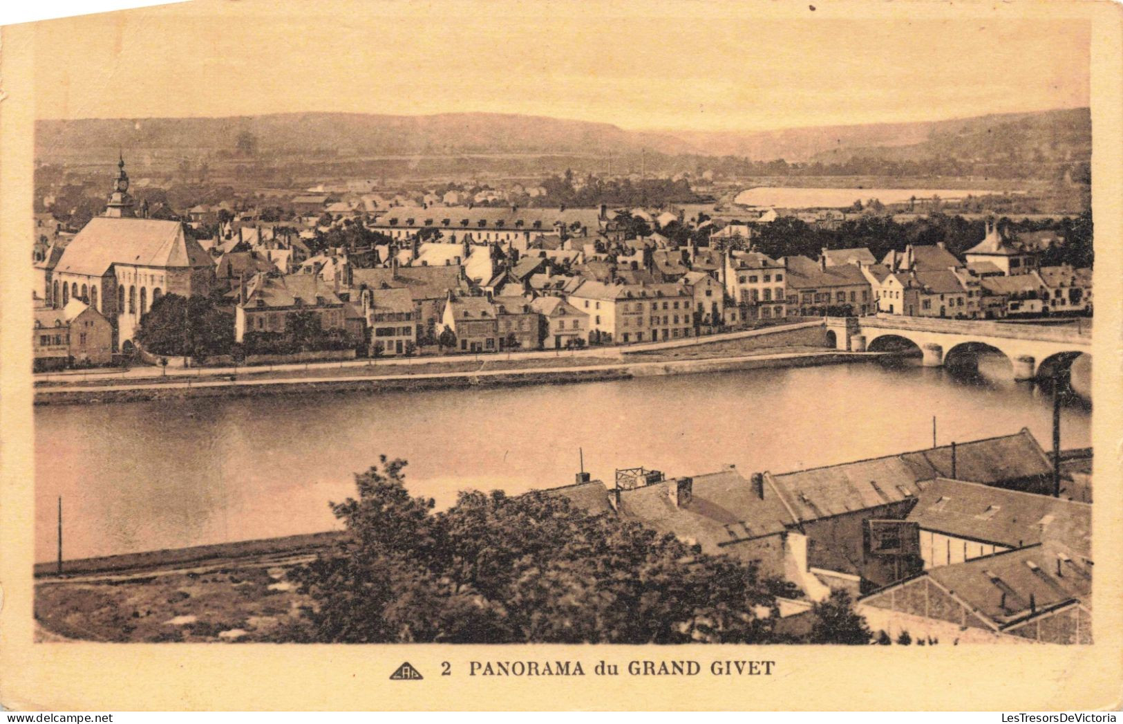 FRANCE - Panorama Du Grand Givet - Vue - Carte Postale Ancienne - Givet