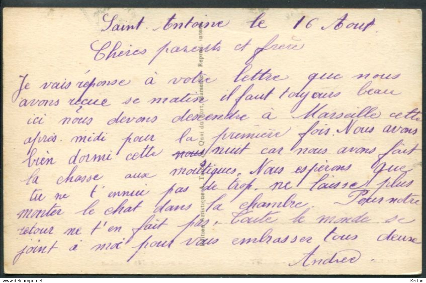 Saint-Antoine - La Sortie Des Ecoles - N°39 Edit. Fabre - Voir 2 Scans Larges & Descriptif - Quartiers Nord, Le Merlan, Saint Antoine