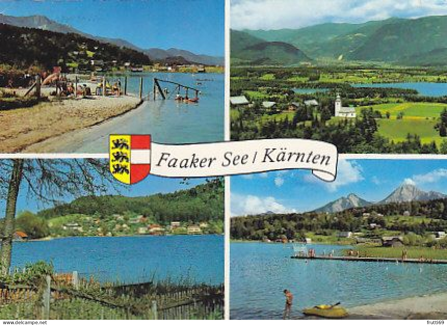 AK 169090 AUSTRIA - Faaker See - Faakersee-Orte