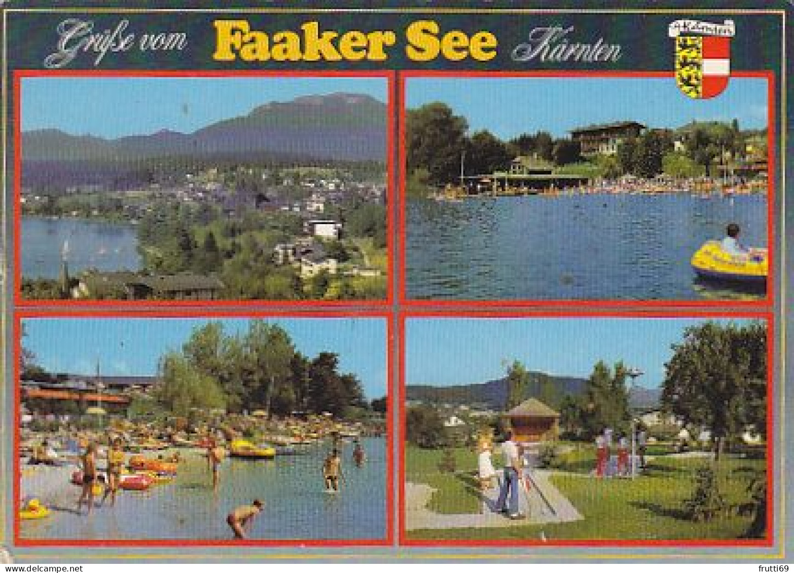 AK 169095 AUSTRIA - Faaker See - Faakersee-Orte