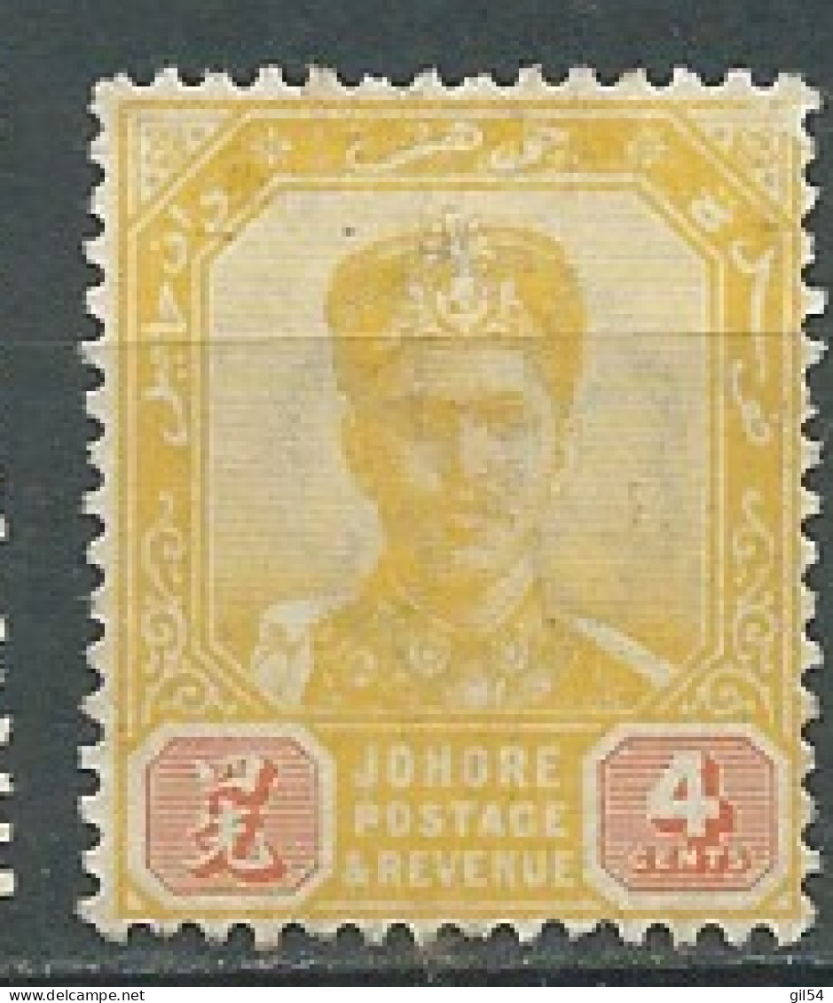 Johore - Yvert N° 25 *   -  Ae 23309 - Johore