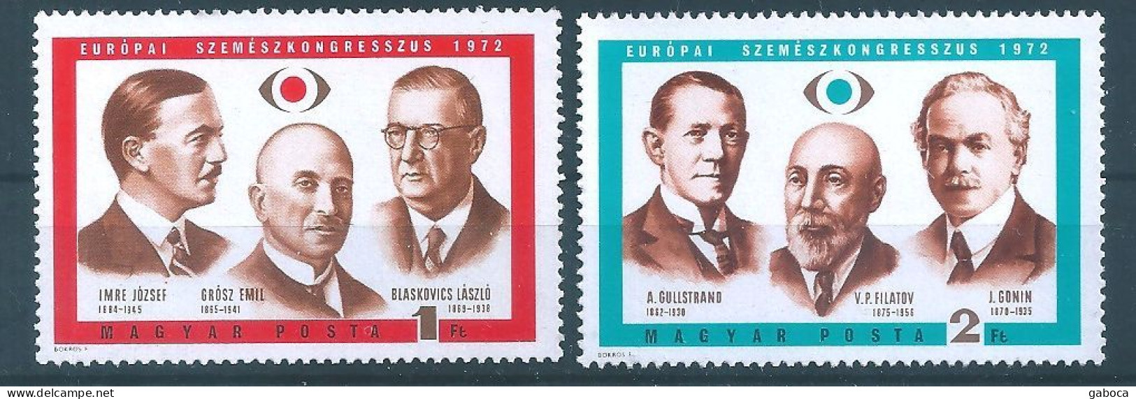 C4798 Hungary Science Medicine Physician Explorer Health MNH 3xSet Lot#587 - Médecine