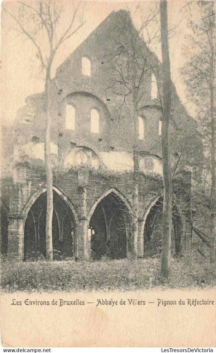 BELGIQUE - Bruxelles - Abbaye De Villers - Pignon Du Réfectoire - Carte Postale Ancienne - Monuments