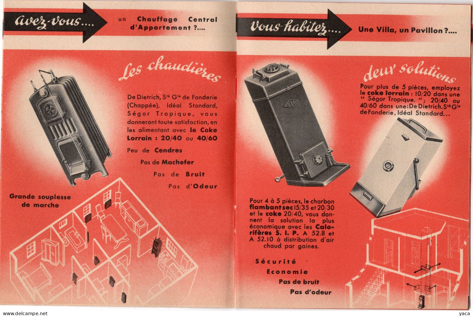 Les Houillères Lorraines - Poele - Chaudière - Cuisinière - Mineur - Materiaal En Toebehoren