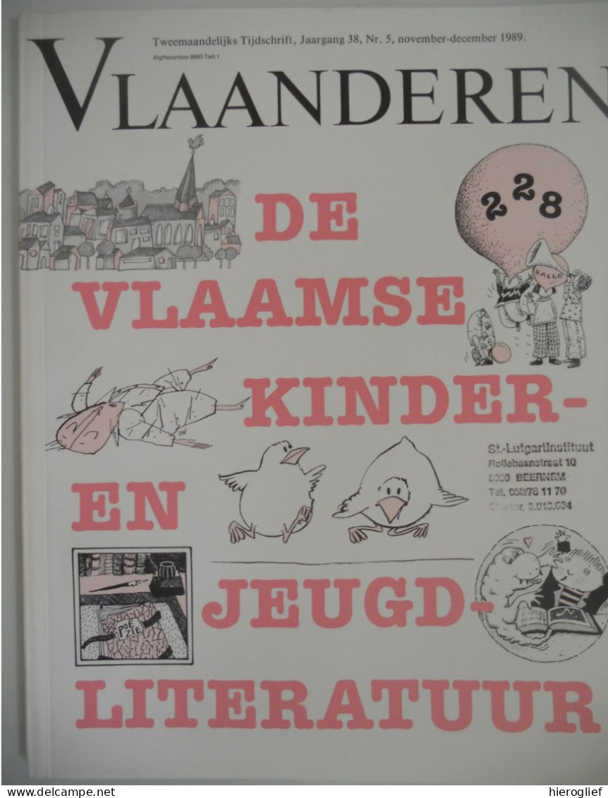 De Vlaamse Jeugd- En Kinderliteratuur - Themanummer Tijdschrift VLAANDEREN 1989 Nr 228 Literatuur Poëzie Kinderen School - Other & Unclassified