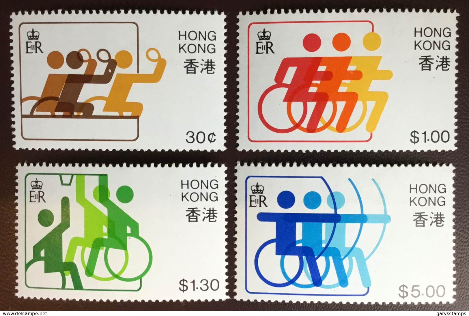 Hong Kong 1982 Sport For The Disabled MNH - Neufs